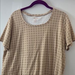 Dotted t- shirt